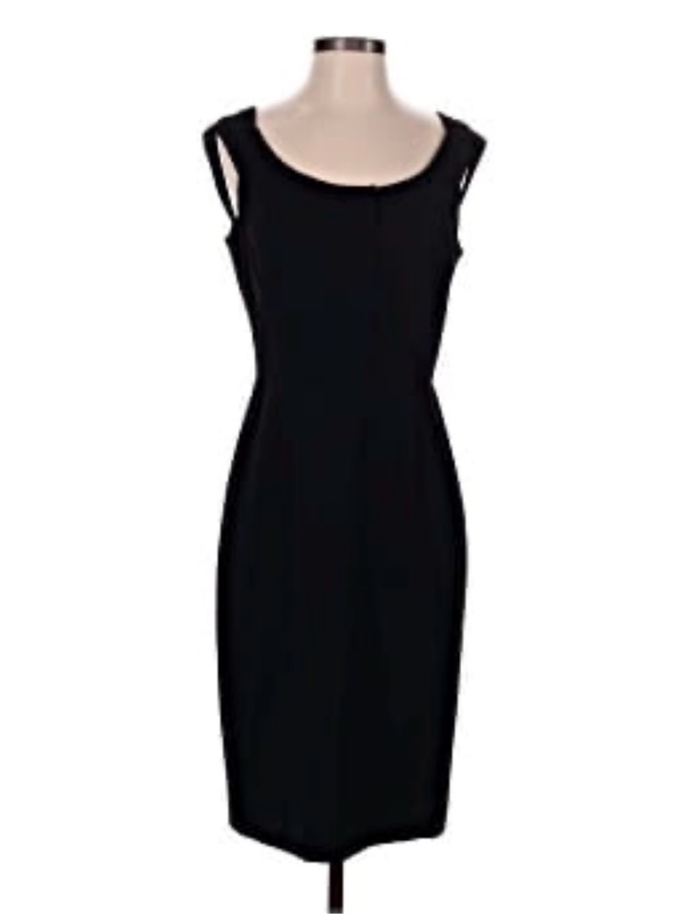 Carlisle Black Midi Sheath Dress